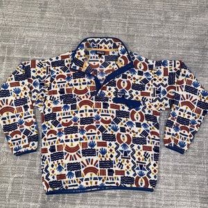Patagonia Synchilla Pullover Men’s Large Aztec Fleece